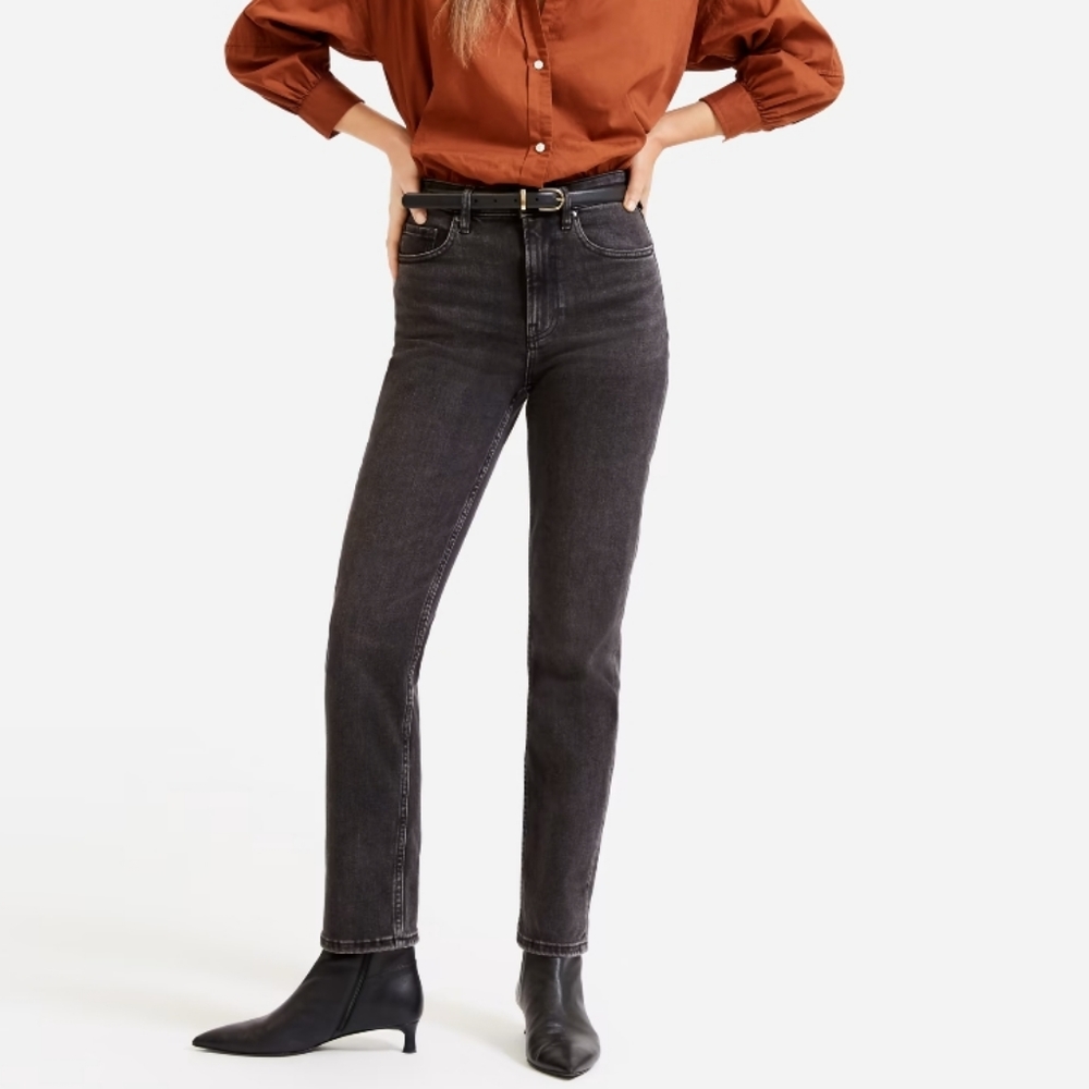 Everlane Highrise Straight Jean